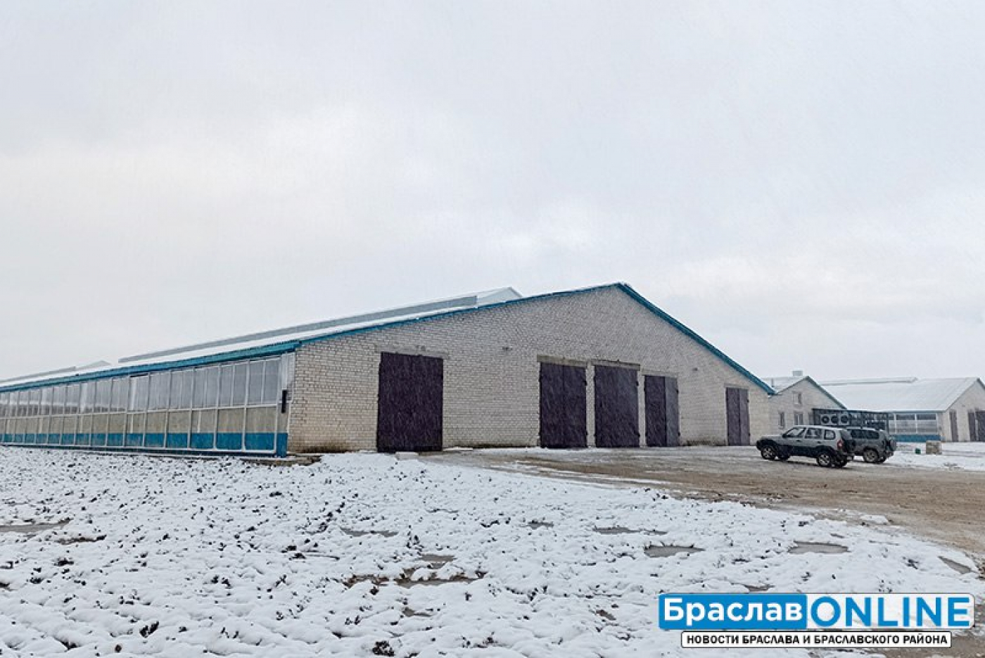 Возведение молочнотоварного комплекса вблизи аг. Опса