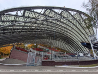 Модернизация светодиодной арки над сценой филиала «Летний Амфитеатр