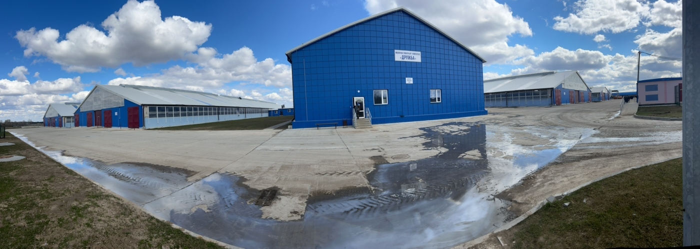 Строительство молочно-товарного комплекса УП "Дружбинец" Сенненского района